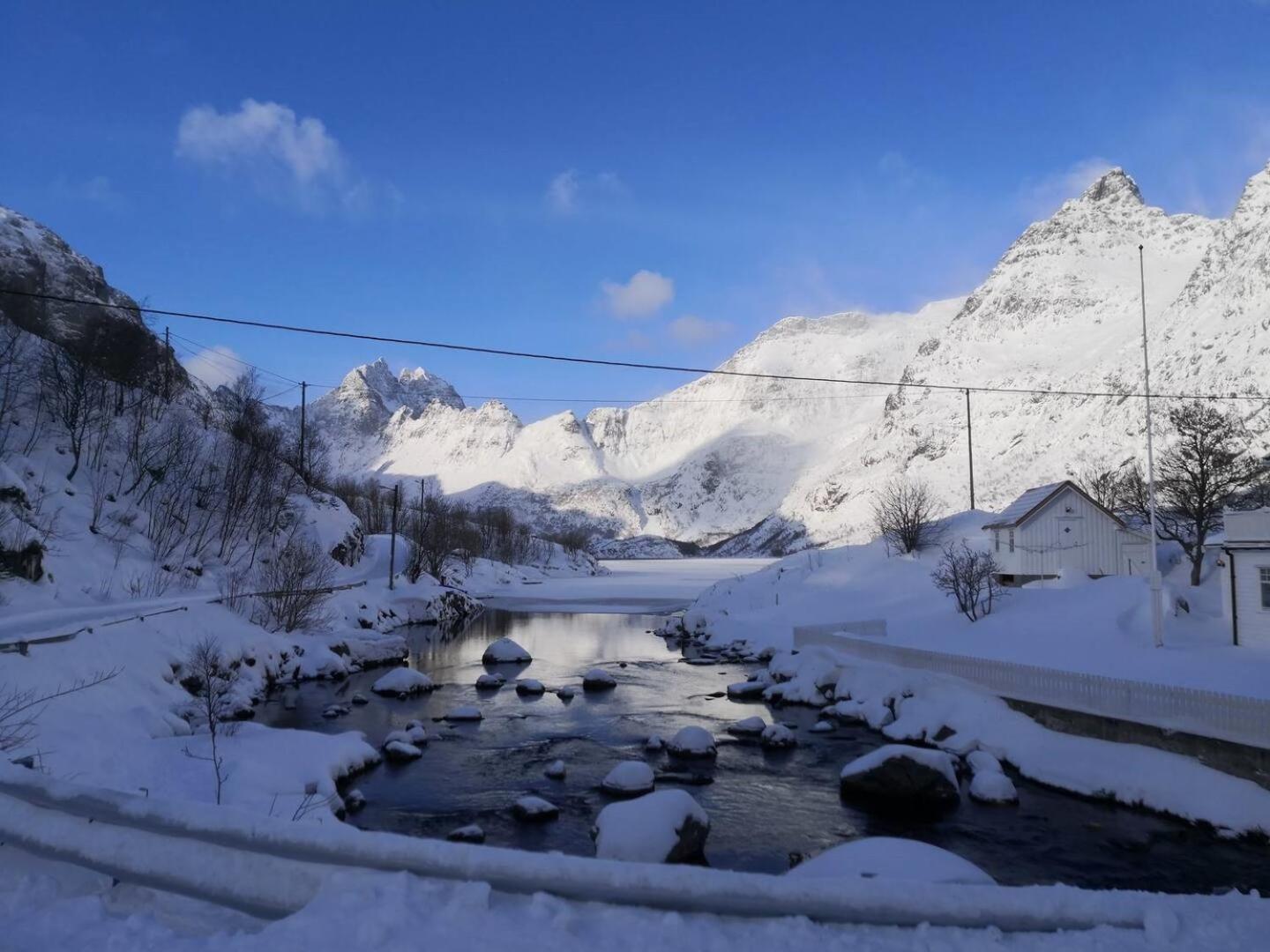 House With Amazing View & Location In Tind Villa Sørvågen Екстериор снимка